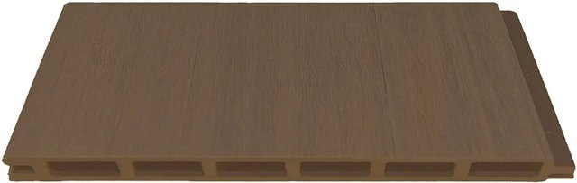 T&J Elze-Serie WPC-Steckzaunsystem Teak in Braun, B/H: 30 x 179 cm, Tiefe: 2 cm - Bild 1