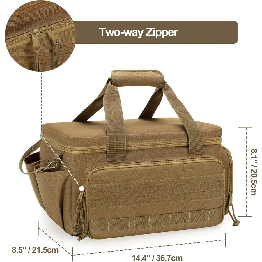 WIDEEP Taktische Werkzeugtasche Arbeitsorganisator in Beige, Breite: 35,6 cm - Bild 4