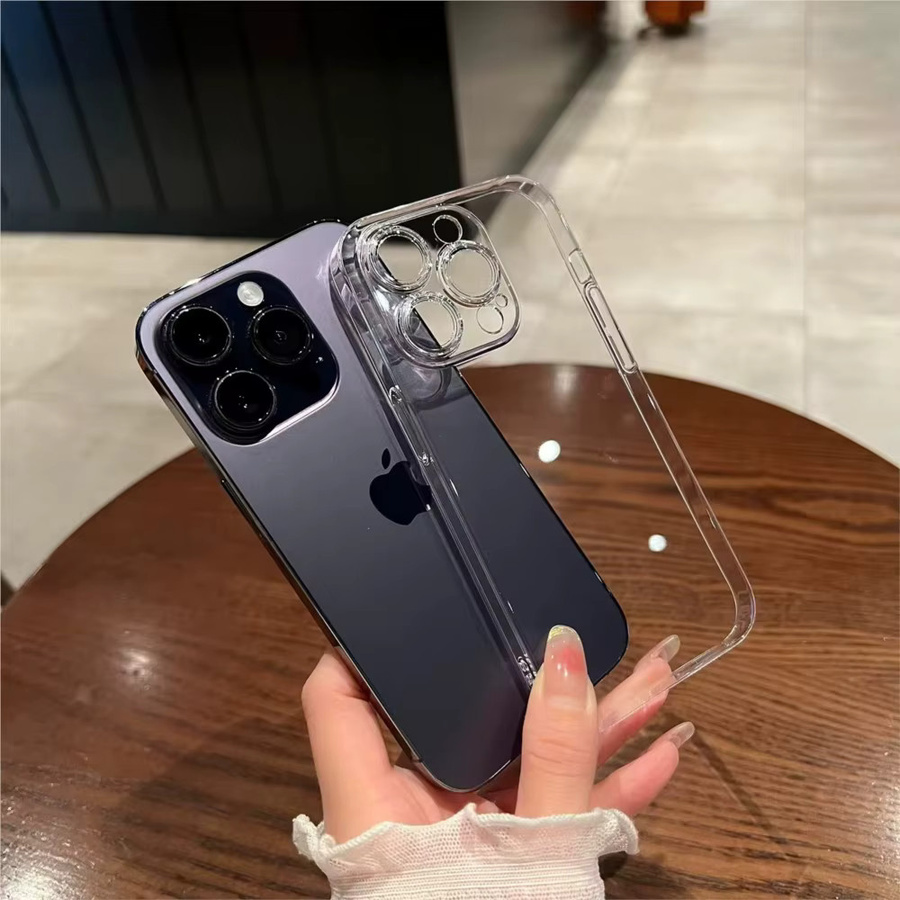 Transparente Silikonhülle für iPhone Modelle 17 16 15 14 13 12 11 Pro Max 16e X XS Max XR 7 8 Plus - Bild 2