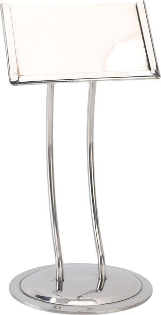 Tischschildhalter aus Edelstahl von KONNWEI in Silber für Tischdekorationen, Tischnummern und Notizen - Bild 1