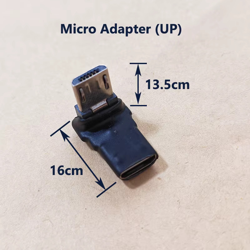 YuXi Micro-USB Winkeladapter Set M zu F 90 Grad in Schwarz für Datenübertragung und Aufladen von Mobiltelefonen, Tablets und Gaming-Geräten - Bild 2