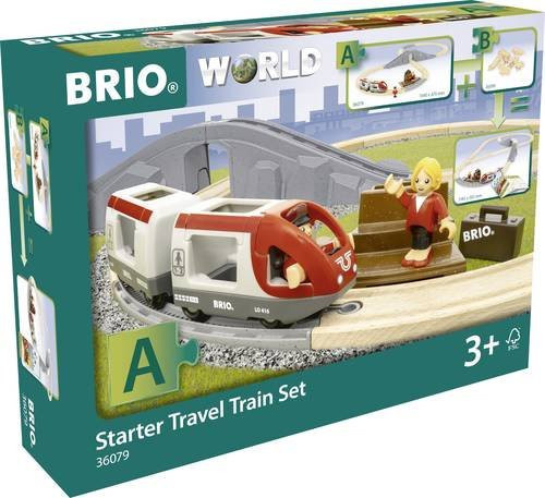 BRIO World Reisezug Starter-Set, Fahrzeuge, ab 3 Jahren - Bild 1