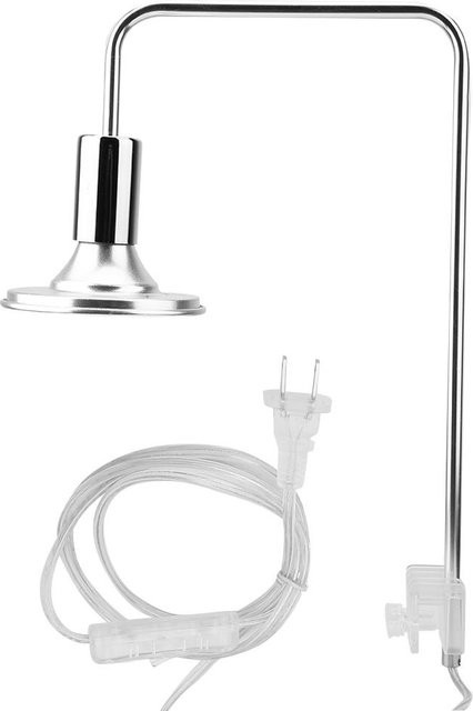 KONNWEI 40W LED Aquarium Lampe in Weiß mit verstellbarer Klemme und Halterung aus Aluminium - Bild 1