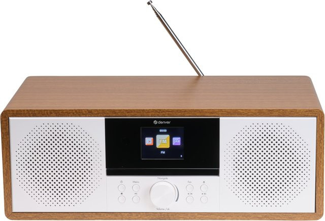 Denver MIR-270 DAB+ Internetradio mit CD-Player und Bluetooth in Braun - Bild 2