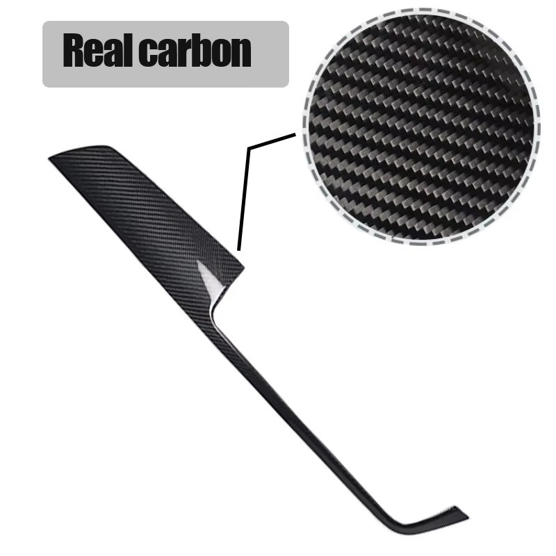 Metyoucar Mittelkonsolen-Dekorplatte aus echter Carbon-Faser für BMW 1er 2er Serie F20 F21 F22 F23 M2 F87 in Schwarz - Bild 2