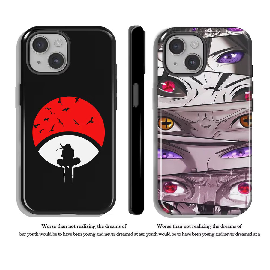 Naruto Handyhülle für Apple iPhone 16 15 14 13 12 Pro Max Plus XS XR Weiche Schutzhülle - Bild 4