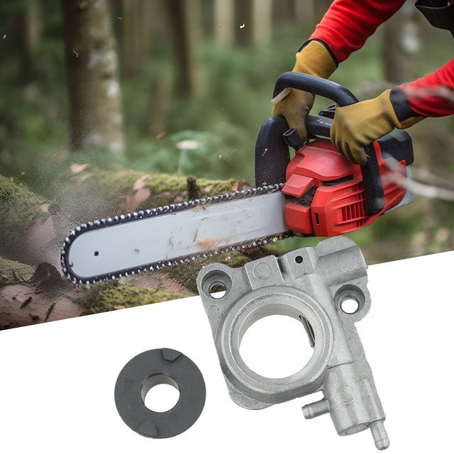 Echo Schneckenölpumpe in Silber für optimale Schmierung und langlebige Leistung passend für CS-260 - Bild 1