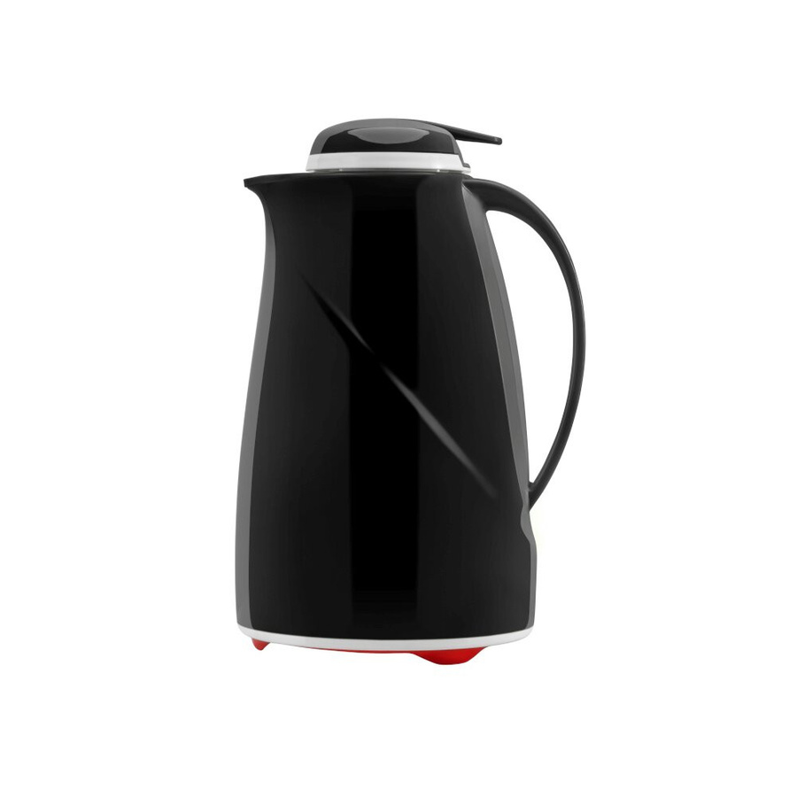 Helios Isolierkanne Wave Push Maxi schwarz 1,5 l - Bild 1