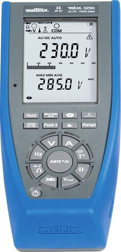 Metrix MTX 3290 Digitales Hand-Multimeter in Blau, CAT III 1000 V, CAT IV 300V, 6000 Counts - Bild 1