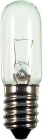 Scharnberger Hasenbein Röhrenlampe E14 12V 15W transparent 16 x 54 mm - Bild 1