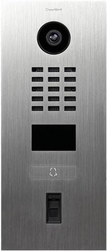 DoorBird D2101FV Fingerprint 50 IP-Video-Türsprechanlage LAN Außeneinheit aus Edelstahl V2A in Silber gebürstet - Bild 1