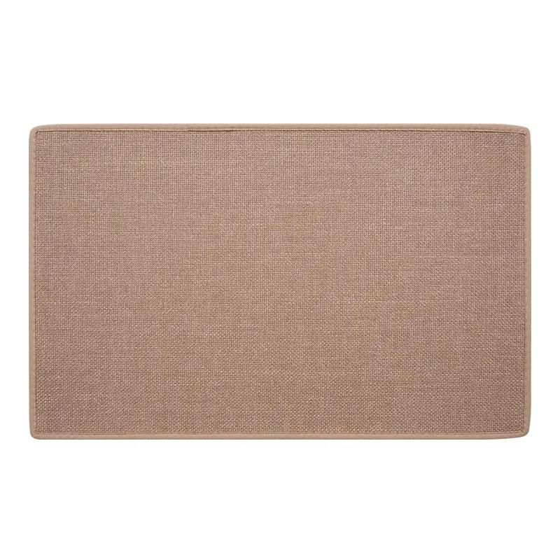 Lodestar Badematte aus Leinen in Grau, B/T: 40 x 60 cm, schnell trocknend und rutschfest - Bild 5