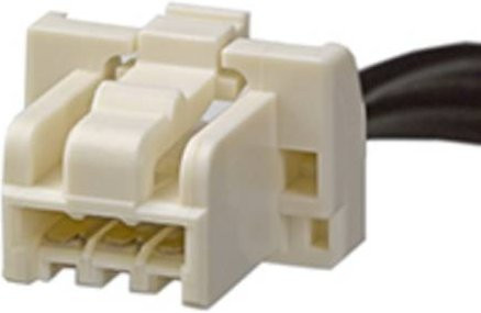 Molex Buchsengehäuse-Kabel in Beige und Weiß mit 1 Reihe - Bild 1