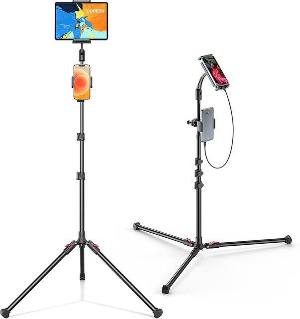 UGREEN LP585 Universal Bodenständer für Telefon und Tablet in Schwarz - Bild 1