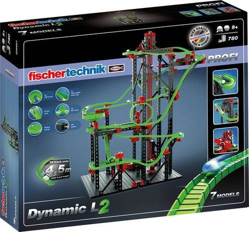Fischertechnik PROFI Dynamic L² Bausatz Kugelbahn Physik Komplettset ab 7 Jahren - Bild 1