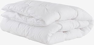 Jotex Bettdecke CELINE in Weiß, Microfaser, B/T: 140 x 200 cm - Bild 1