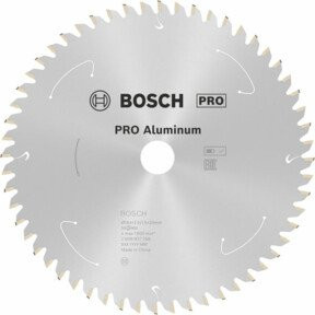 Bosch Kreissägeblatt Standard für Aluminium mit 56 Zähnen, Durchmesser: 184 mm, Farbe: Silber - Bild 2