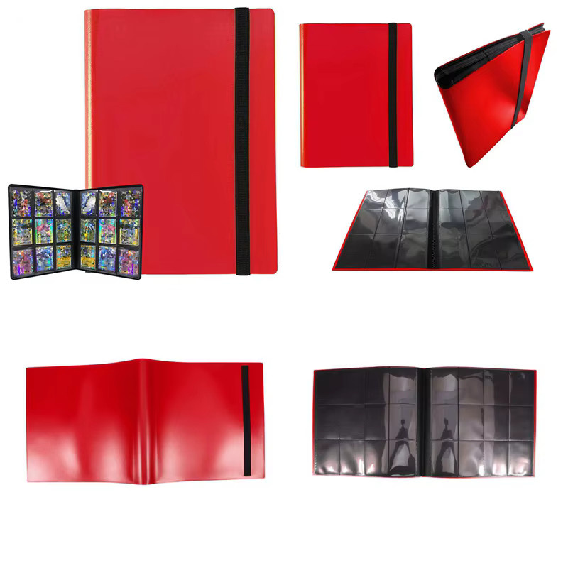 Transparentes Raster-Taschenalbum in Grün als tragbarer Organizer für Karten und Tickets aus Kunststoff - Bild 2