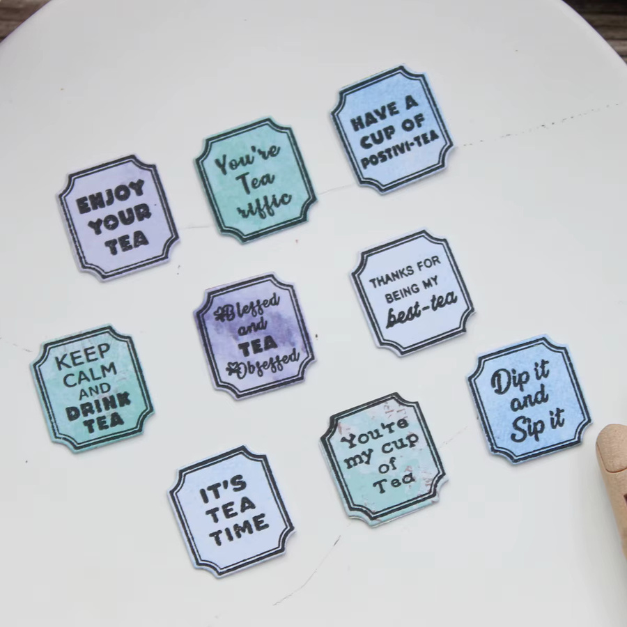 Kscraft Tee Sentiments transparente Silikonstempel für Scrapbooking und Kartenherstellung - Bild 1