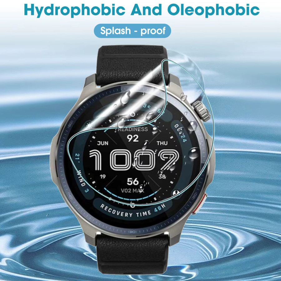 Displayschutzfolie für Amazfit Balance 2, transparente TPU-Hydrogelfolie mit weichen Kanten, 1-5 Stück - Bild 6