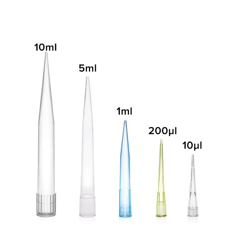 WESTTUNE Autoklavierbare Laborpipettenspitzen aus Kunststoff, transparent, für Mikropipetten (10ul, 200ul, 1ml, 5ml, 10ml) - Bild 2