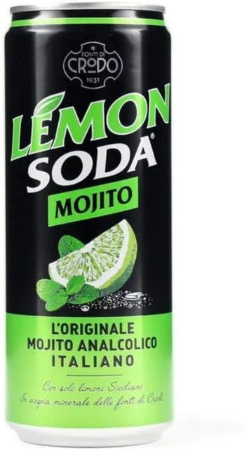 Fondi di Crodo Lemon Soda Mojito, Limonade, 0,33 l - Bild 1