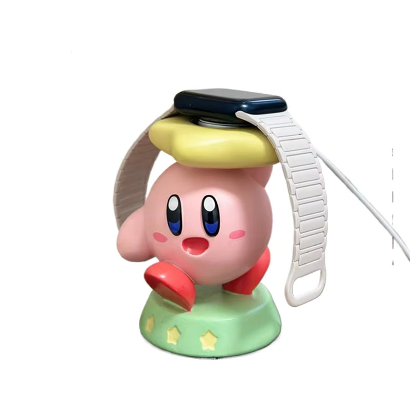 Bandai Kirby Cartoon Apple Watch Ladeständer Dekorative Figur in Multicolour - Bild 3