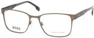 BOSS BOSS 1842 R80 Korrektionsbrille, Vollrand, quadratisch, grau, Herren - Bild 1