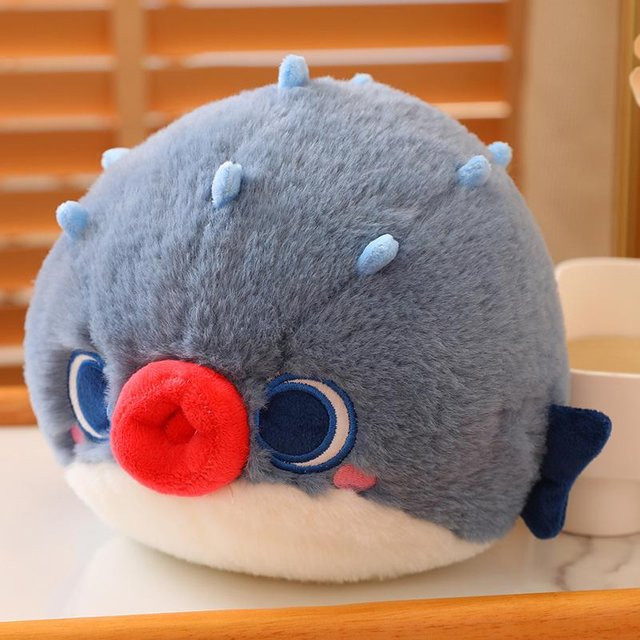 Kidsly Kugelfisch Plüsch-Kuscheltier, 12cm, ab 14 Jahren - Bild 1