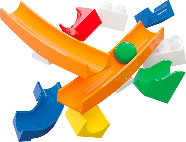 Hubelino Kugelbahn Erweiterung Wippe 45-teiliges Set - Bild 1