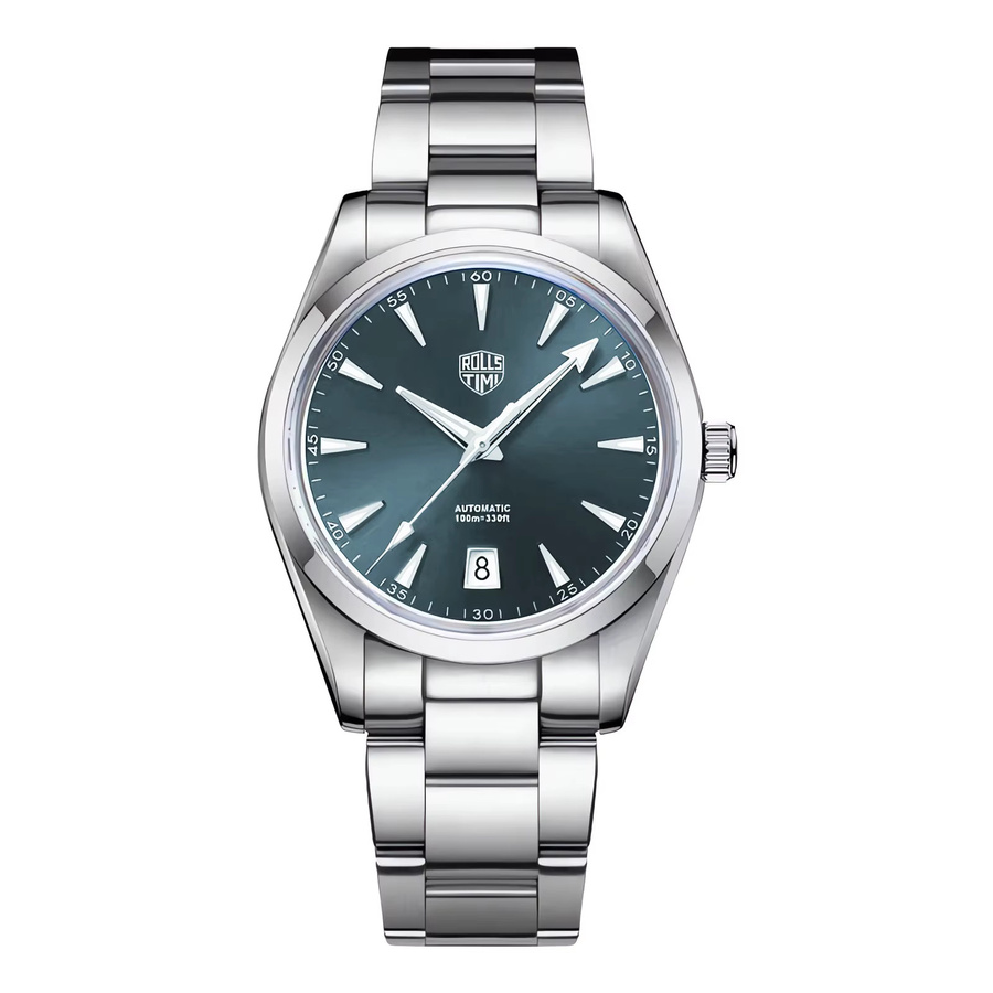 Rollstimi Armbanduhr, Automatik, Edelstahl, Saphirglas, Herren - Bild 6