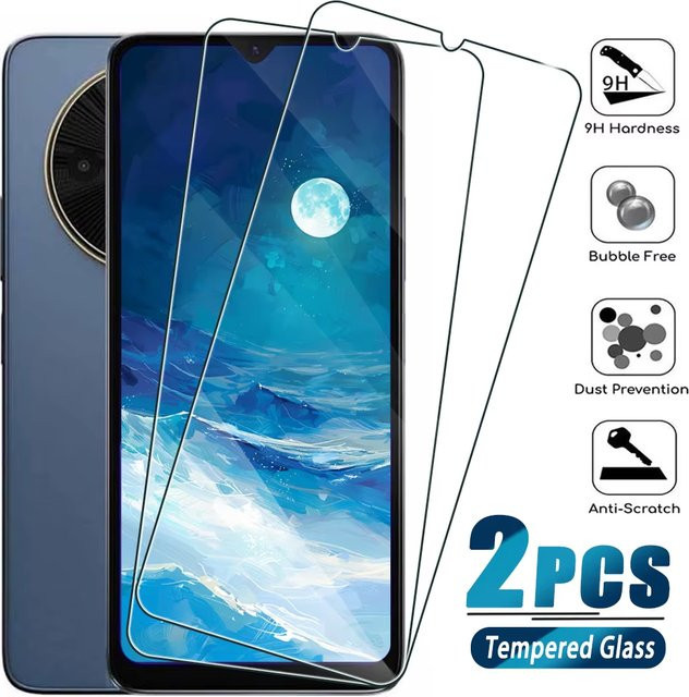 Xiaomi Screen Protector aus gehärtetem Glas für Poco C85 C75 C71 C65 C61 C55 C51 F7 F6 F5 F4 F3 M7 M6 M5s M5 X7 Pro 5G X6 X5 X3 NFC, transparent - Bild 1