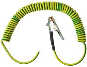 GIFAS ELECTRIC Erdungs-Spiralkabel POTIFLEX 1x10qmm grün-gelb - Bild 1