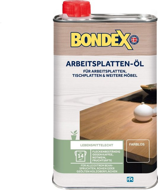 Bondex Arbeitsplatten-Öl Transparent 500 ml - Bild 1