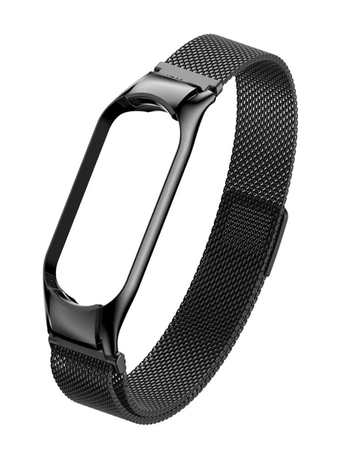 Uhrenarmband Edelstahl, Silber, Unisex, für Xiaomi Mi Band - Bild 3