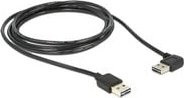 Delock USB 2.0 Kabel USB-A auf USB-A Schwarz 1,00 m - Bild 2