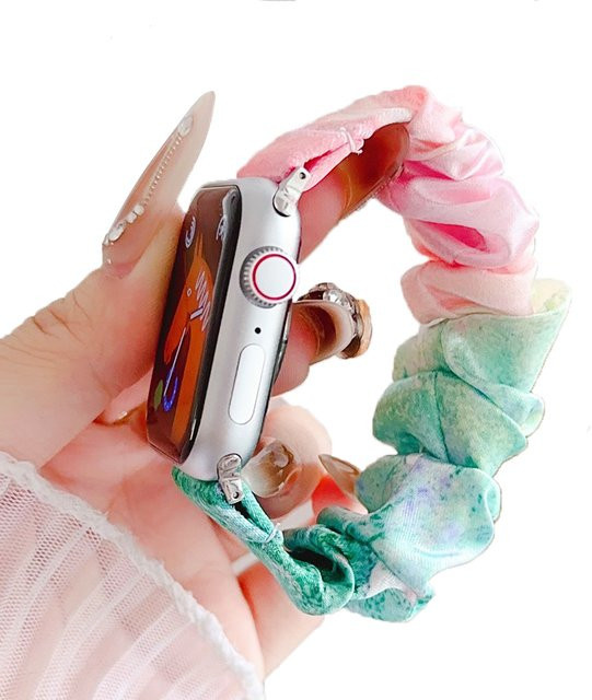 Hujerl Uhrenarmband, Textil, Bunt, Unisex, für Apple Watch 38 mm, 40 mm, 41 mm, 42 mm - Bild 1