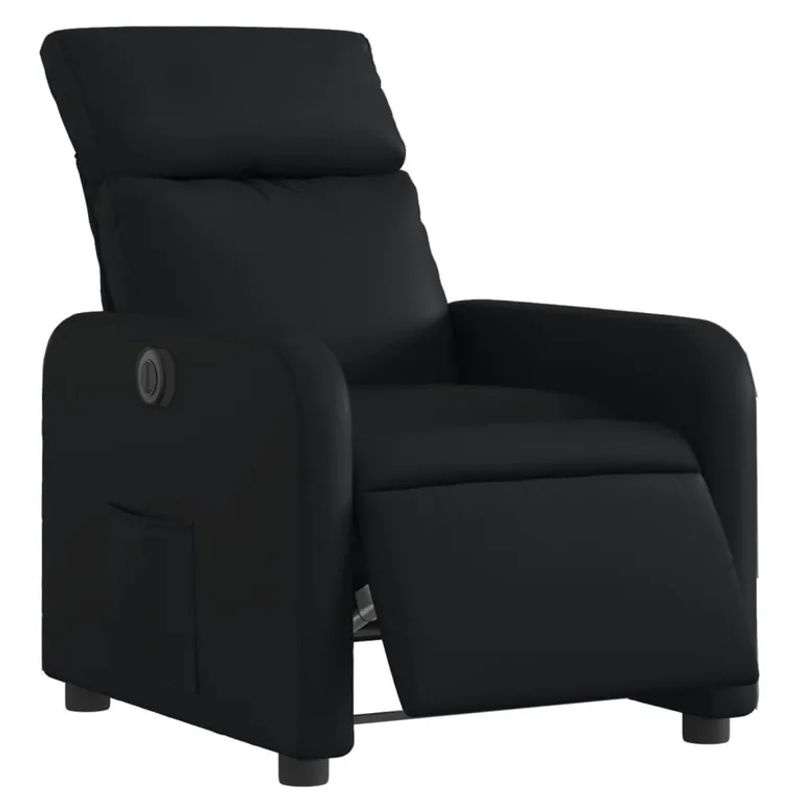 Vidaxl Elektrischer Relaxsessel in Schwarz mit Kunstlederbezug im modernen Design - Bild 8