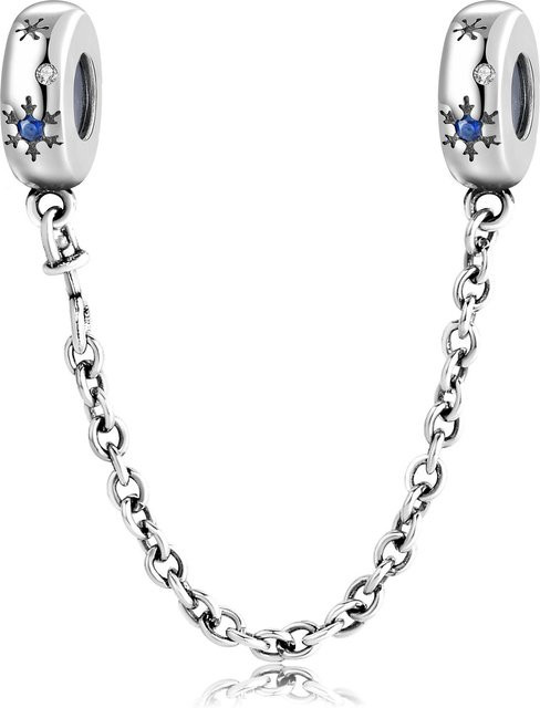 YIRAN Jewelry Sicherheitskette, 925 Silber, Weiß, Damen - Bild 1
