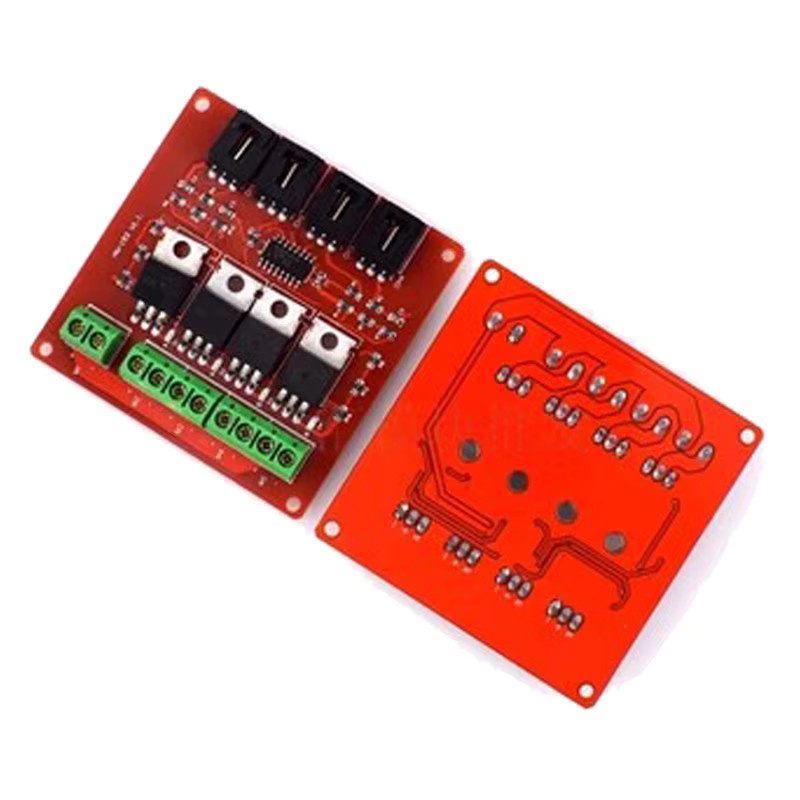 Si Tai&SH Vierkanaliges 4-Route-MOSFET-Schaltmodul IRF540 V4.0+ in Rot - Bild 2