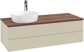 V&B Waschtischunterschrank Antao ohne Frontstruktur in Weiss, B/T/H: 120 x 50 x 50 cm - Bild 1