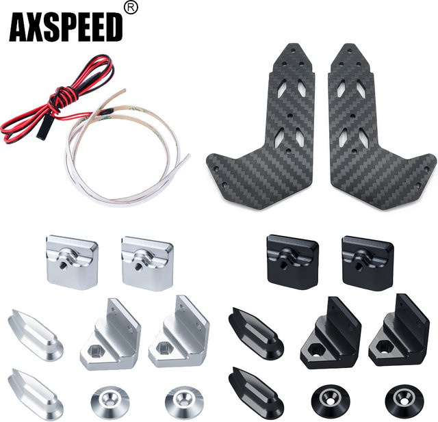 AXSPEED Heckflügellicht, Platte, Halterung für ARRMA 1/7 LIMITLESS, Zubehör - Bild 1
