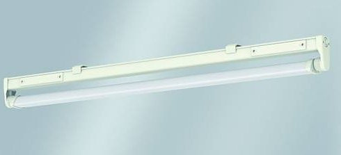 Norka LED-Lichtleiste Weiß, verstellbare Deckenleuchte IP65 aus Aluminium und Kunststoff - Bild 1