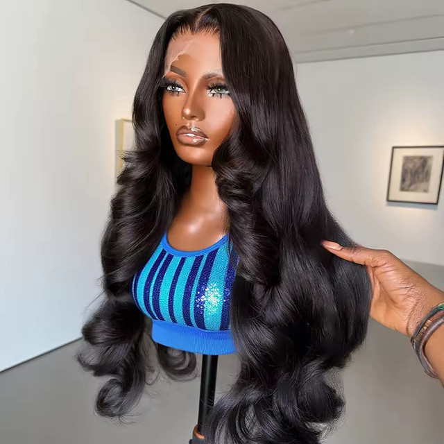 QZOQZO Körperwelle Perücke, Brasilianische Remy Echthaar, 13x6 Transparent HD Spitze Front, Damen - Bild 1