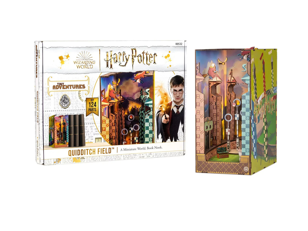 Revell Tiny Adventures Quidditch Field, Harry Potter Gebäude Bausatz, Holz - Bild 3