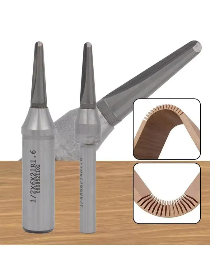 DAZZLEEX TCT Nutfräser in Silber für präzise Holzbearbeitung und kreisförmiges Nutfräsen - Bild 3