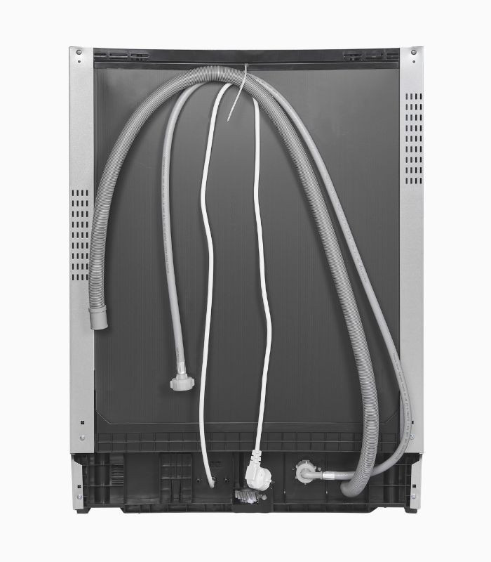 Exquisit Geschirrspüler EGSP52113-E-030E in Silber, vollintegriert mit Aquastop und Edelstahl-Innenraum - Bild 4