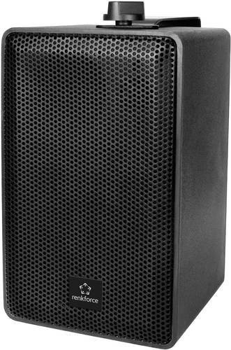 Renkforce RL100W BK Regallautsprecher Schwarz 100W Paar - Bild 1