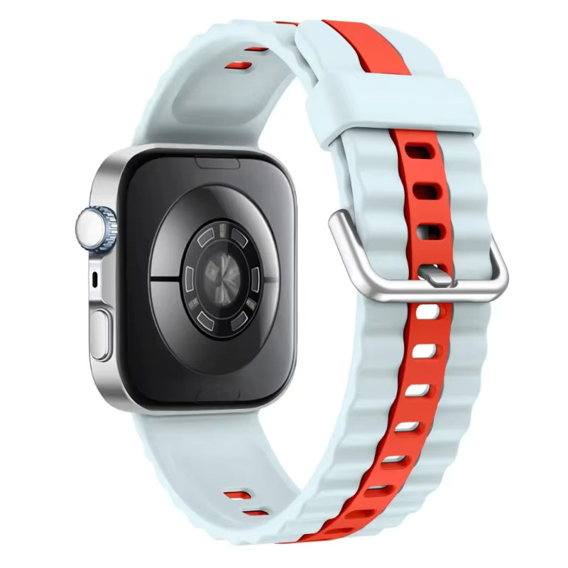 Huawei Uhrenarmband Silikon, zweifarbig, bunt, Unisex - Bild 3