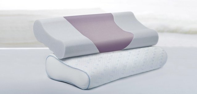 Nackenstützkissen REVITA Vario von paradies aus Memory Foam in Weiß, B/T/H: 80 x 40 x 40 cm - Bild 1